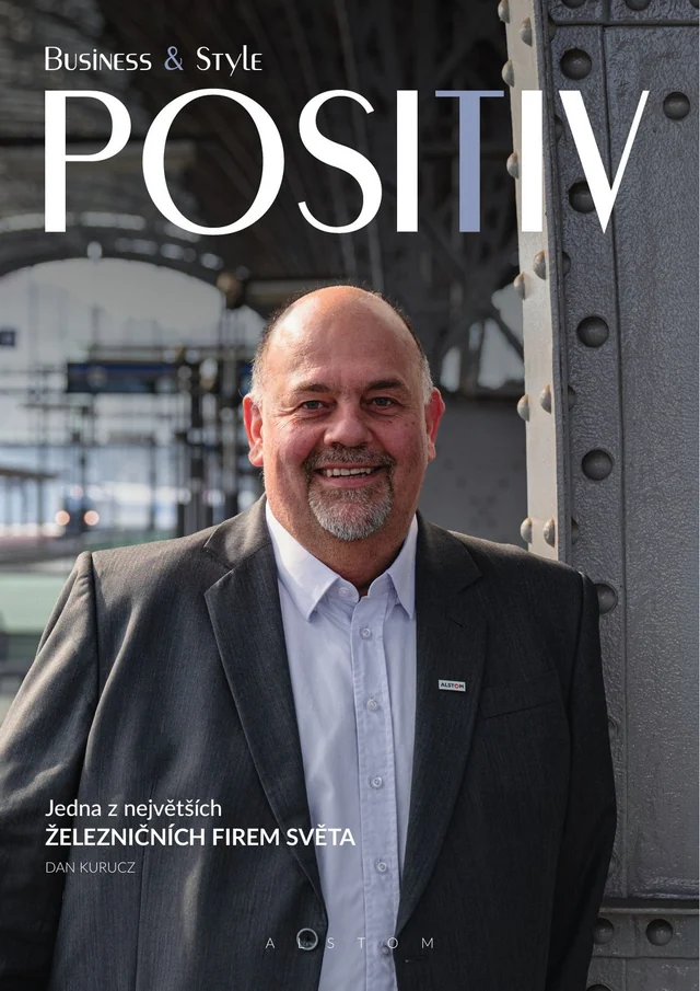 Obálka magazínu POSITIV Business & Style