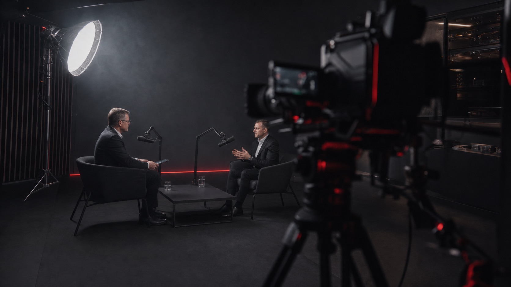 Studio POSITIV – natáčení rozhovoru